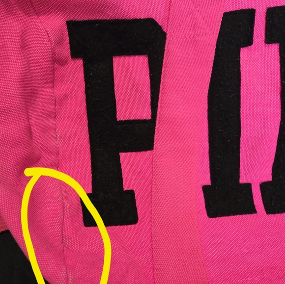 vintage victoria secret pink beach bag - Picture 7 of 10